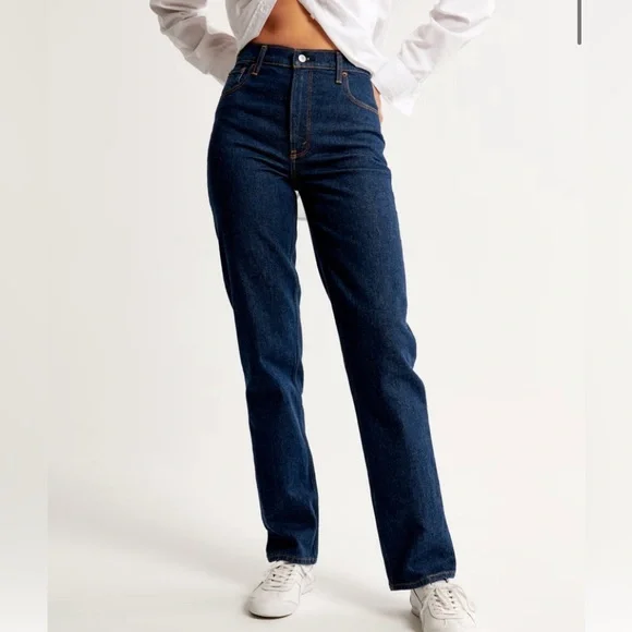 Abercrombie High Rise Straight - Picture 1 of 7